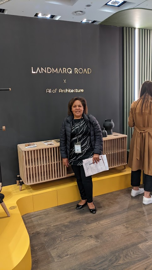 At the LandMarq Road x All of Architecture stand, Decorex Joburg 2022