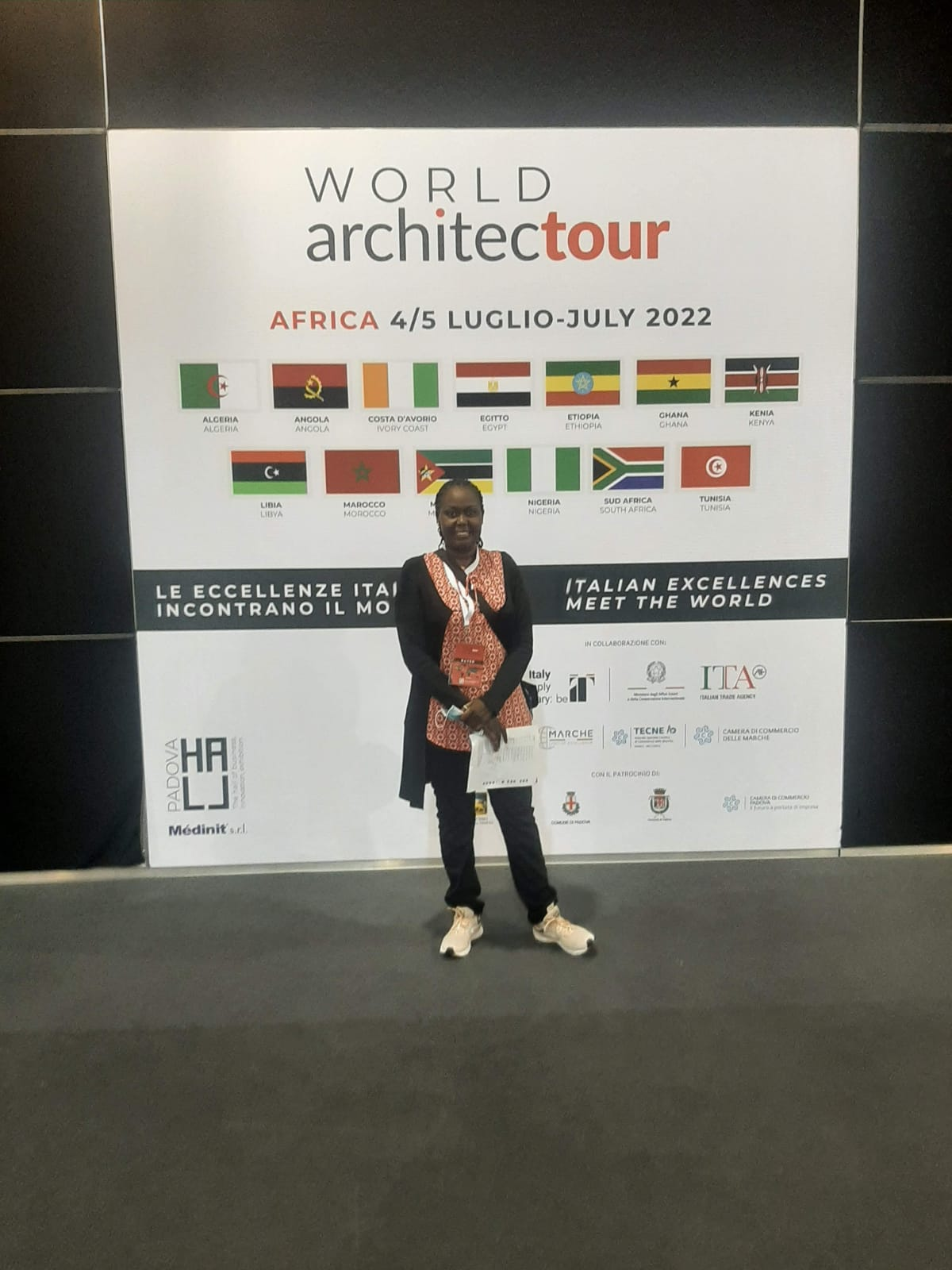 World Architectour Africa July 2022 — Padova Hall, Padua