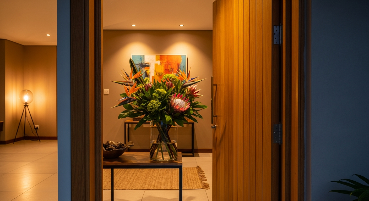 Terry Designs welcoming entryway